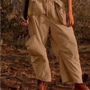 Free People Movement Best Day Ever Pants Size Small color Camel